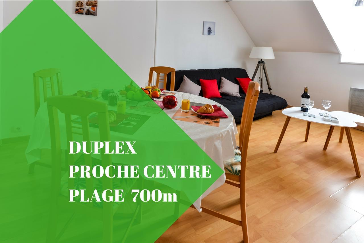 Duplex Du Pollet Apartment Dieppe Bagian luar foto